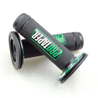 Грипсы (ручки руля) ProTaper кросс , цвет черный/зеленый