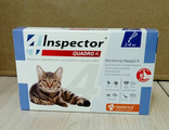 Инспектор Квадро К для кошек массой 1-4 кг