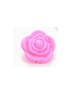 Силиконовый Цветочек 21 мм Розовый
