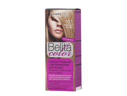 Краска стойкая с витаминами для волос серии "Belita сolor" № 10.1 Пепельный блондин