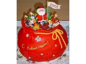 №13 торт новогодний