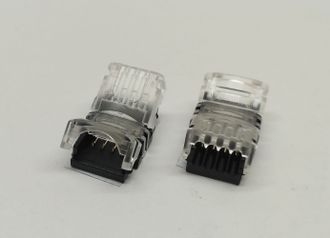 Соединитель ленты и кабеля 4 пин, 10 мм 5050 LED (2 шт.)