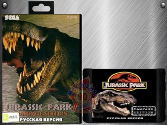 Jurassic park 2 (Rampage edition) Игра для Сега (Sega Game)