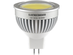 Лампа светодиод. LED 5,5W/841 420Лм MR16 GU5.3 30т.ч. 220V (51х50) (аналог 50W)