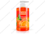 Гель для душа с феромонами FRESH ORANGE 430мл с ярким ароматом апельсина