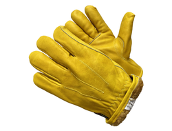 Утеплённые цельнокожанные перчатки Force GOLD Zima 11(XXL)