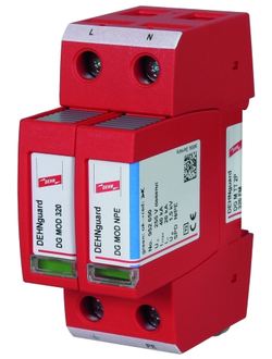 952115 УЗИП класса II DEHNguard M DG M TT 2P 275 FM для однофазных систем TT и TN с контактом для удаленной сигнализации