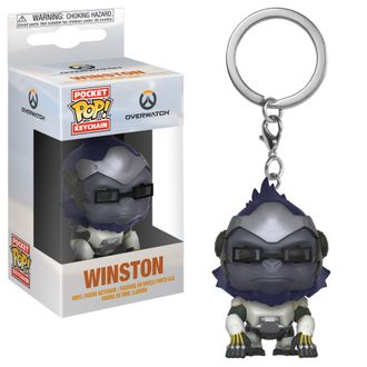 Брелок Funko Pocket POP! Keychain: Overwatch: Winston