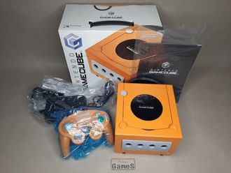 Nintendo GameCube в заводской коробке (Оранжевый - Spice Orange)