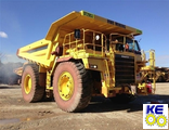 Стекла для карьерных самосвалов Komatsu HD465-5, HD605-5, HD785-5, HD985-5