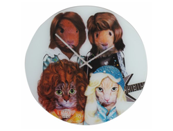 ABBA Wall Clock Часы Настенныe, Плакаты ABBA, Постеры ABBA, Книги ABBA, Intpressshop, Intpress