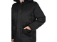 Куртка -БЕЗОПАСНОСТЬ" зимняя удлиненная, черная