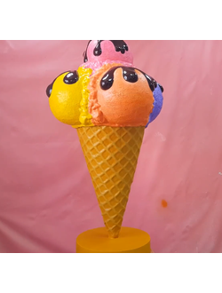Фигура &quot;Рожок мороженого&quot; 1,8 метра