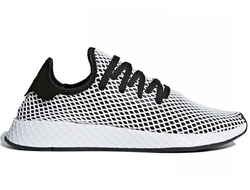 Adidas Deerupt Runner (Белые с серым)