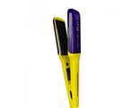 Утюжок титановые широкие пластины MZ Typhoon фиолетовый/желтый