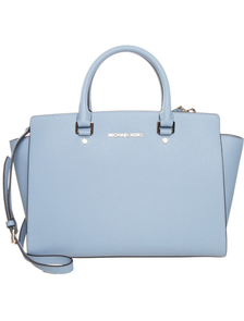 Сумка Michael Kors Selma Light blue / Светло-голубая