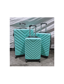 Комплект из 3х чемоданов ABS Olard Vertu S,M,L мятный