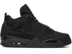 Nike Air Jordan Retro 4 Black Cat фото