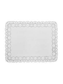 Салфетки ажурные прямоугольные 35*45 см 250 шт.