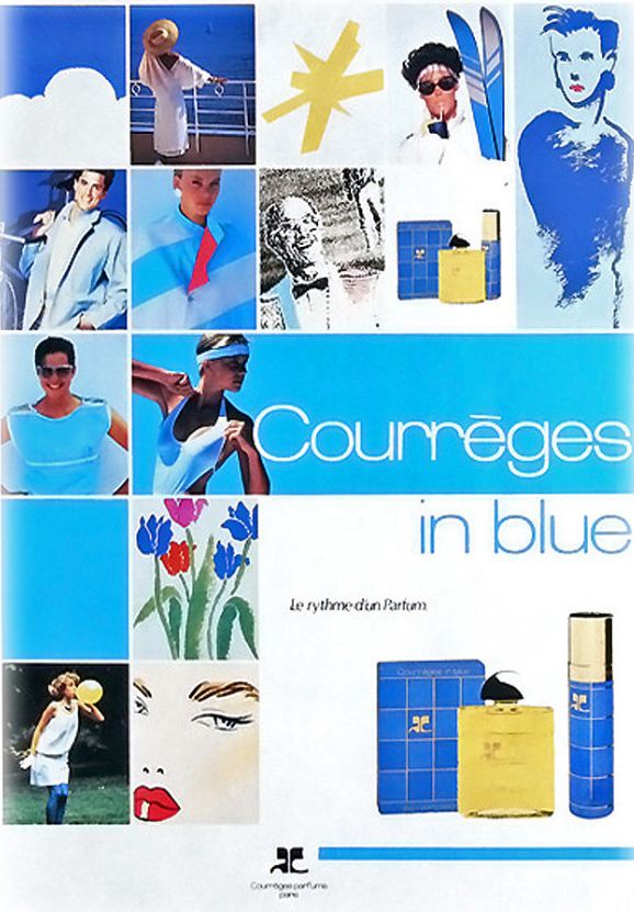 Courreges in Blue туалетная вода духи Курреж ин Блю парфюм Голубой Кураж парфюмерия +купить