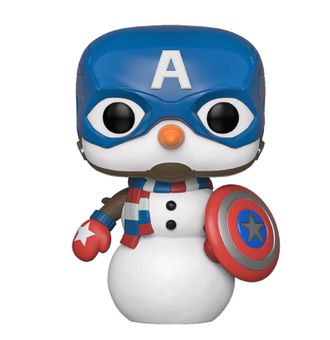 Фигурка Funko POP! Bobble: Marvel: Holiday: Capt America