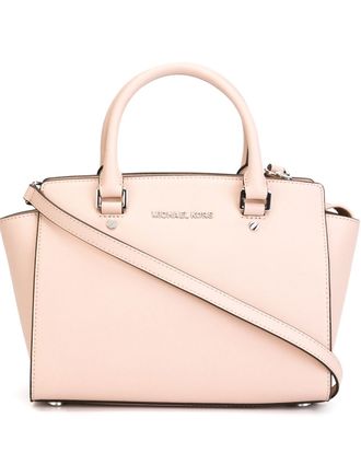 Сумка Michael Kors Selma Pink / Пудровая