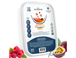 Пюре замороженное Агробар, Малина-Маракуйя МИКС, 250 грамм