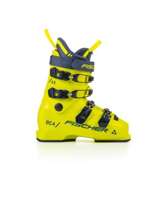 Горнолыжные ботинки fischer RC4 65 JR yellow/yellow