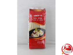 Рисовая лапша 1 мм AROY-D, 454 гр