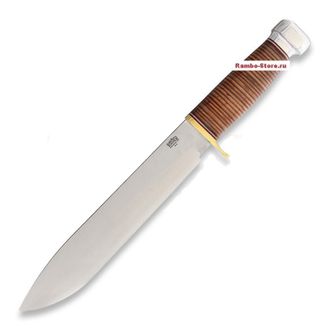 Нож Bark River 1909 Michigan Drop Point Bowie Leather с доставкой