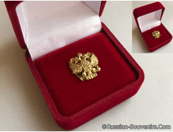 Значок «Герб России» из подарочного фонда Администрации Президента РФ