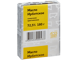 Масло Крестьянское сладко-сливочное несоленое 72.5% 180г. Ирбитский