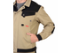 Костюм -Вест-Ворк" куртка кор., п/к песочный с черным пл. 275 г/кв.м