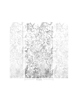 FA1300.  Шторная ткань с розами