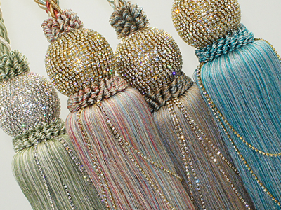 Арт. 2010-54.Кисти для штор, 90 см