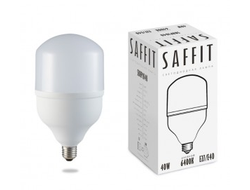 Лампа светодиодная Saffit высокомощн. 40W(3700Lm) E27-E40 6400K 6K 210x120 SBHP1040 55093