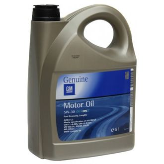 GM Motor Oil SAE 5W30 масло мот.синт 5л (Лукойл)