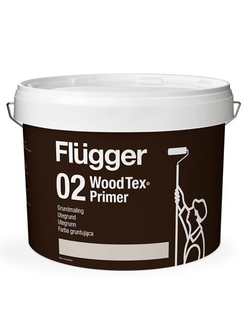 Грунт пигментированный Flügger 02 Wood Tex Priming Paint (Grundmaling)
