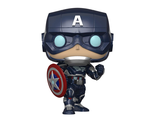 Фигурка Funko POP! Bobble: Marvel: Avengers Game: Captain America