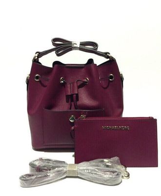 Сумка Michael Kors Greenwich Bucket Bag Purple / Пурпурная