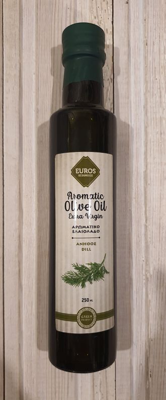 Оливковое масло нерафинированное с укропом
