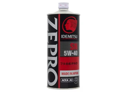 Масло моторное IDEMITSU ZEPRO RACING 5W40 синтетическое 1 л.