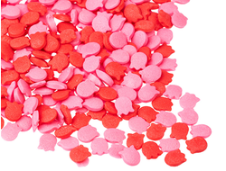 Посыпка кондитерская Тюльпаны Красно - Розовые, 50 г