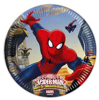 Тарелки &quot;Человек - Паук&quot; / Ultimate Spiderman Web Warriors (20 см)