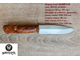 Нож Gladius B из кованой Х12МФ, стабилизированная карелка, фибра