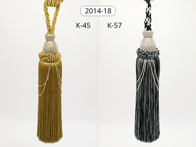 Арт. 2014-18 NEW. Подхват-кисть со стразами, 90 см