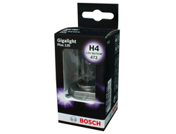 Лампа BOSCH Gigalight Plus 120% H4 12V 60/55W 1 шт.