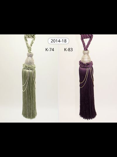 Арт. 2014-18 NEW. Подхват-кисть со стразами, 90 см