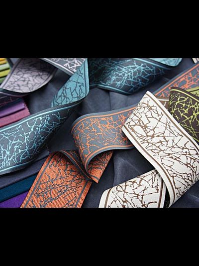 Бордюр текстильный в стиле фьюжн для дизайнеров штор от 1 рулона!