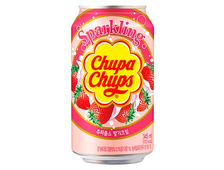 Чупа Чупс ( Chupa Chups) газированный напиток со вкусом Клубничный крем, объем 345 мл
